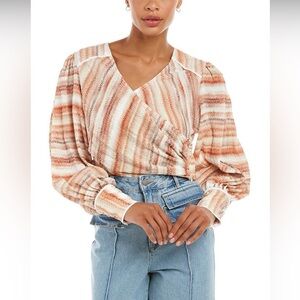 C/MEO Collective Worlds Collide Top Apricot Static Sz. XXS